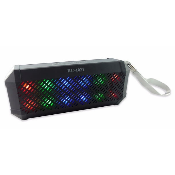 Music Clear Waterproof Wireless Bluetooth Speaker Con Luces Music Clear Waterproof Wireless Bluetooth Speaker Con Luces
